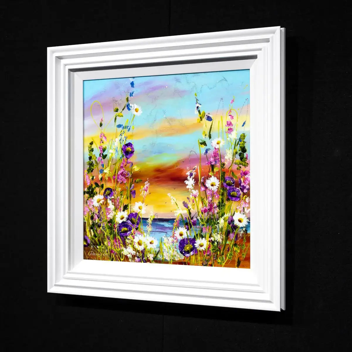 A Glimpse of Paradise - Original - SOLD by artist Rozanne Bell - Wyecliffe Galleries