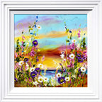A Glimpse of Paradise - Original - SOLD by artist Rozanne Bell - Wyecliffe Galleries