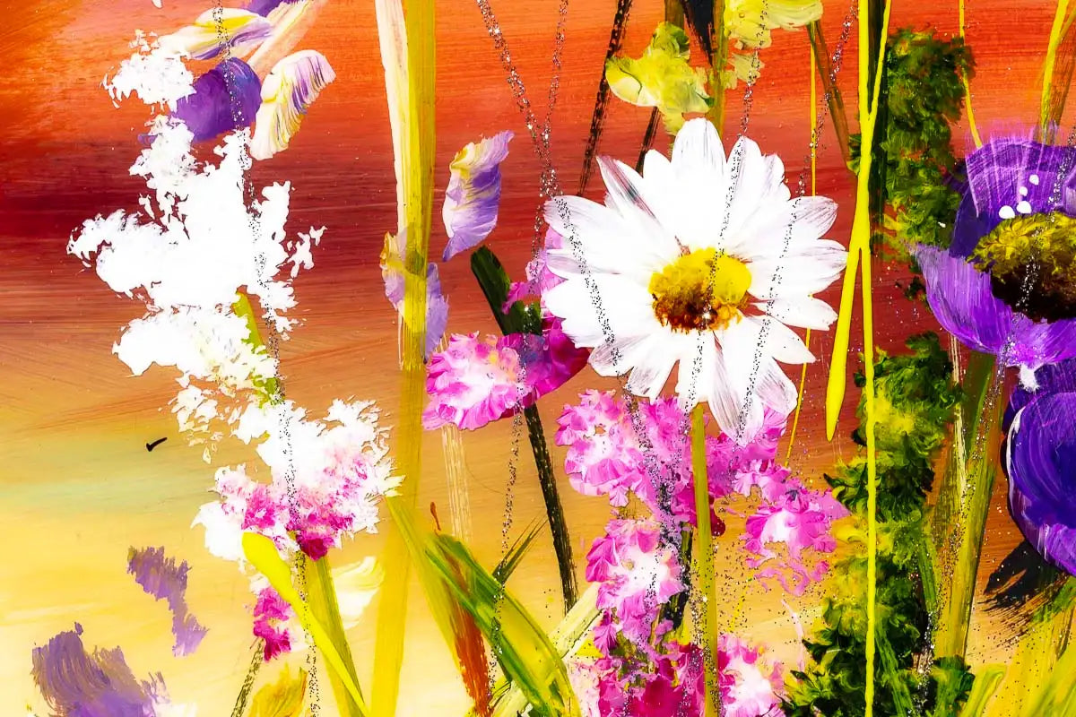 A Glimpse of Paradise - Original - SOLD by artist Rozanne Bell - Wyecliffe Galleries