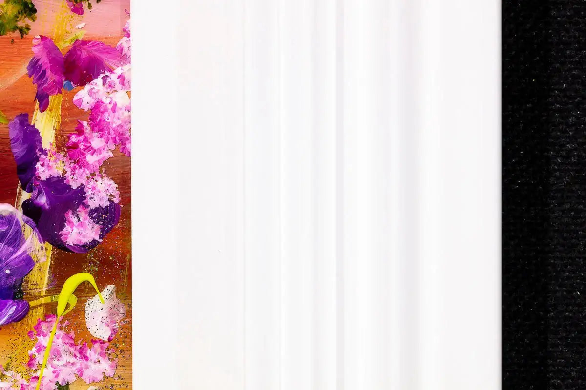 A Glimpse of Paradise - Original - SOLD by artist Rozanne Bell - Wyecliffe Galleries