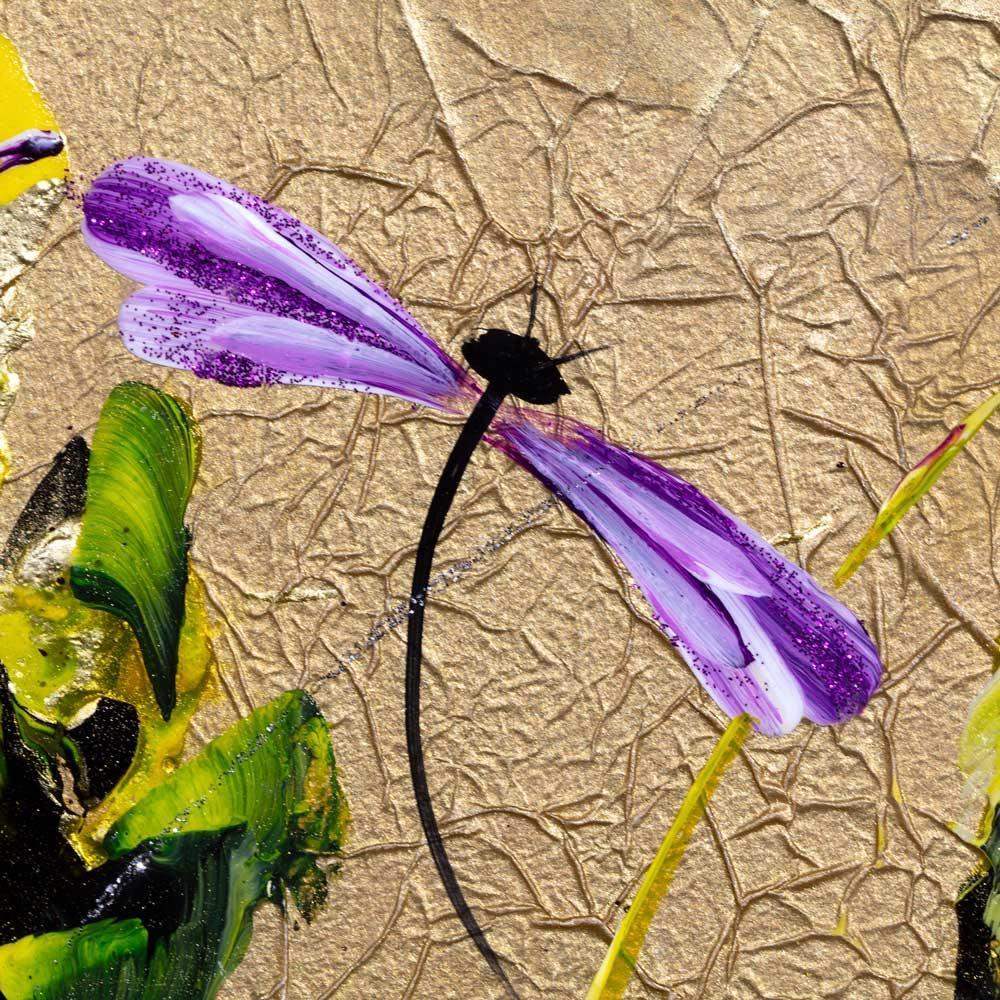 A Golden Moment - Original - SOLD by artist Rozanne Bell - Wyecliffe Galleries