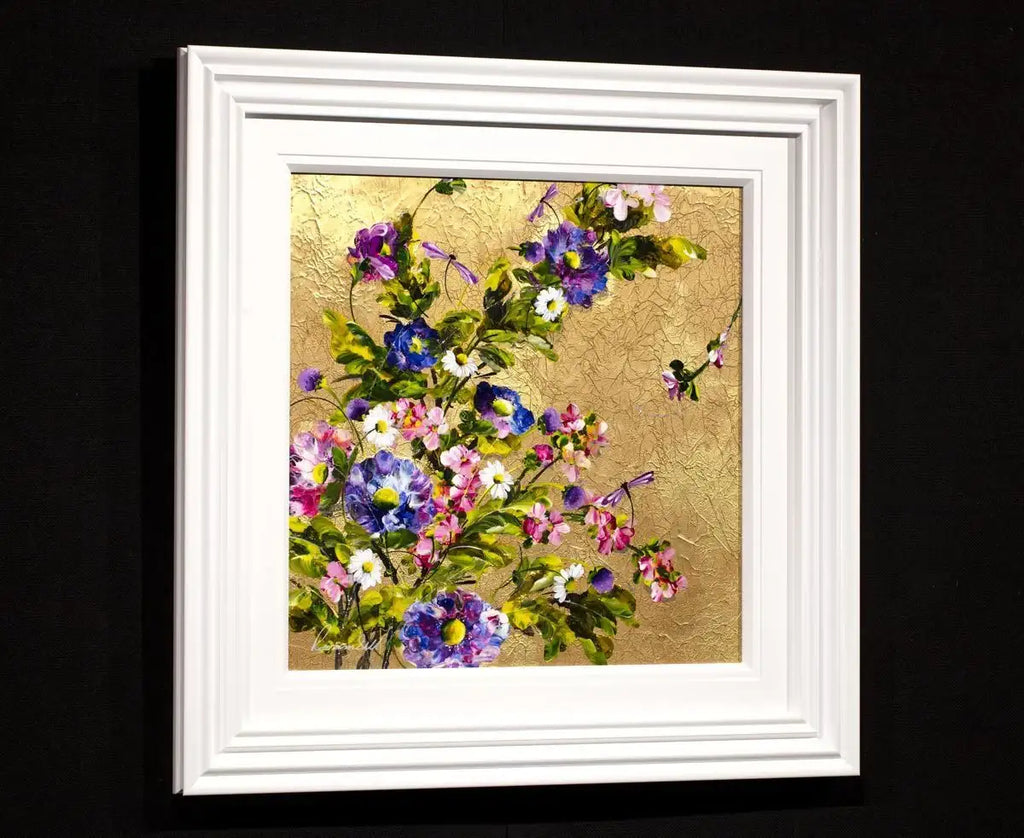 A Golden Moment - Original - SOLD by artist Rozanne Bell - Wyecliffe Galleries