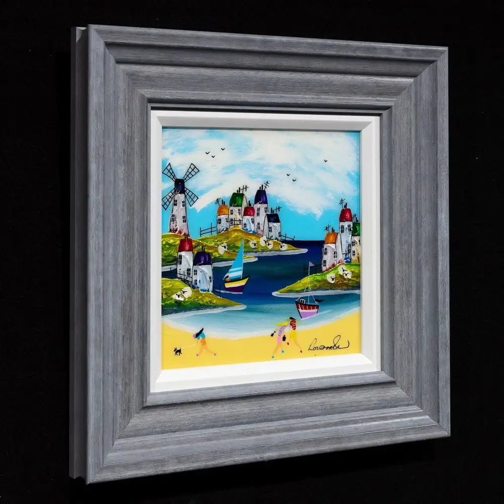 A Good Day to Sail - Original - SOLD by artist Rozanne Bell - Wyecliffe Galleries