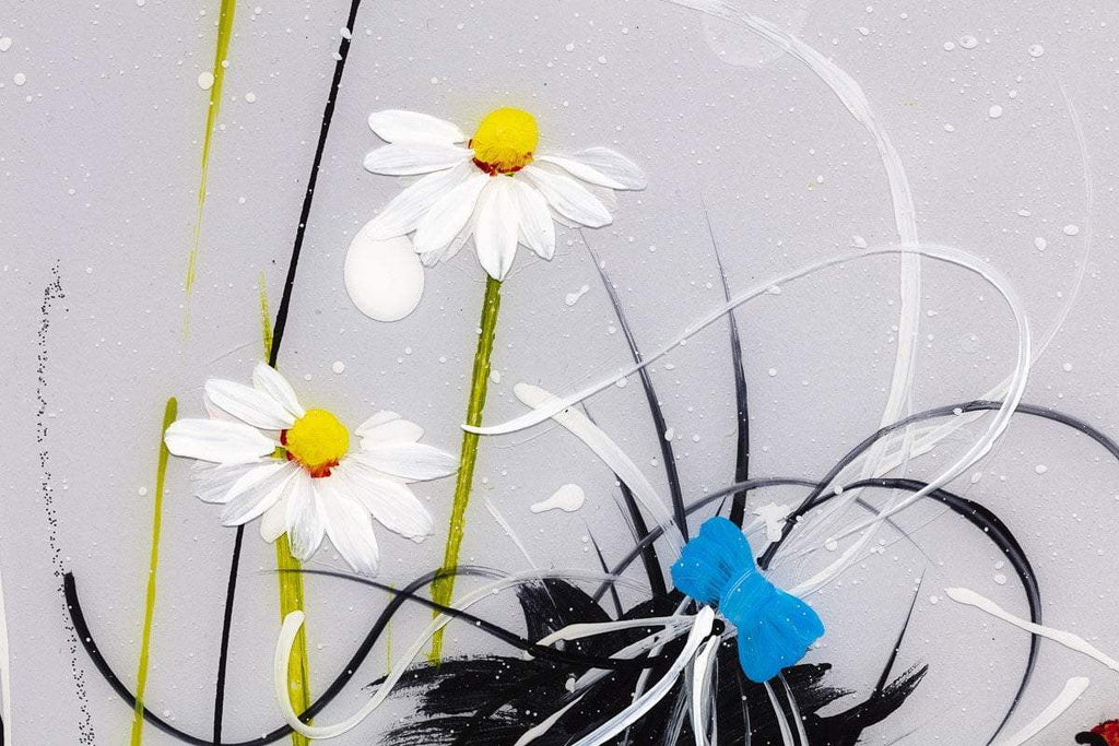 A Hug is Always the Right Size - Original - SOLD by artist Rozanne Bell - Wyecliffe Galleries