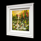 A Long Walk II - Original - SOLD by artist Rozanne Bell - Wyecliffe Galleries