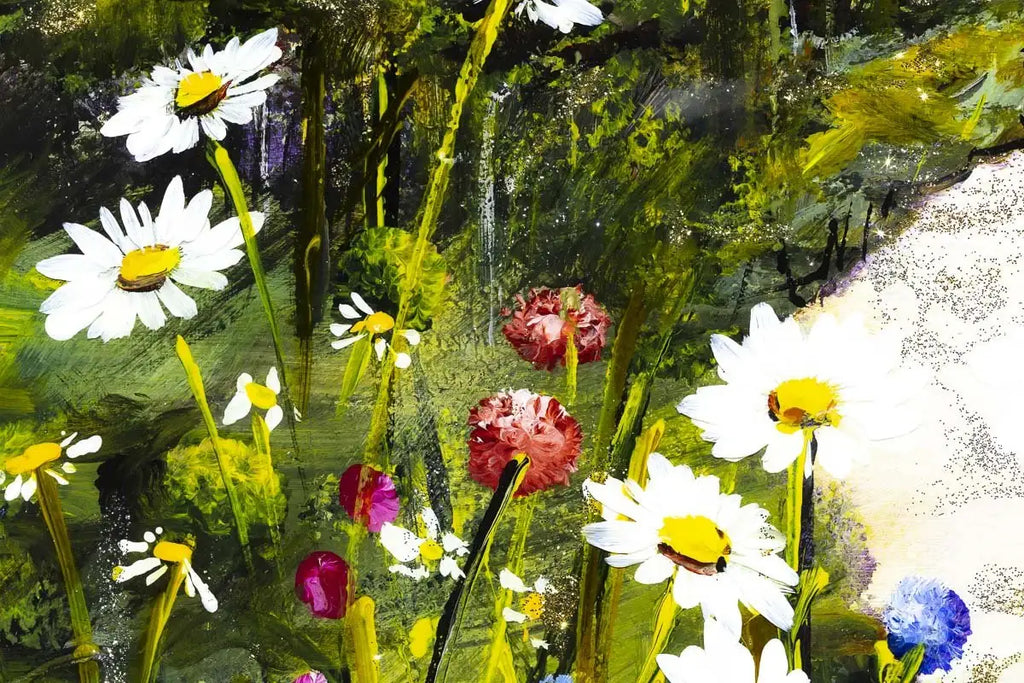 A Long Walk III - Original - SOLD by artist Rozanne Bell - Wyecliffe Galleries