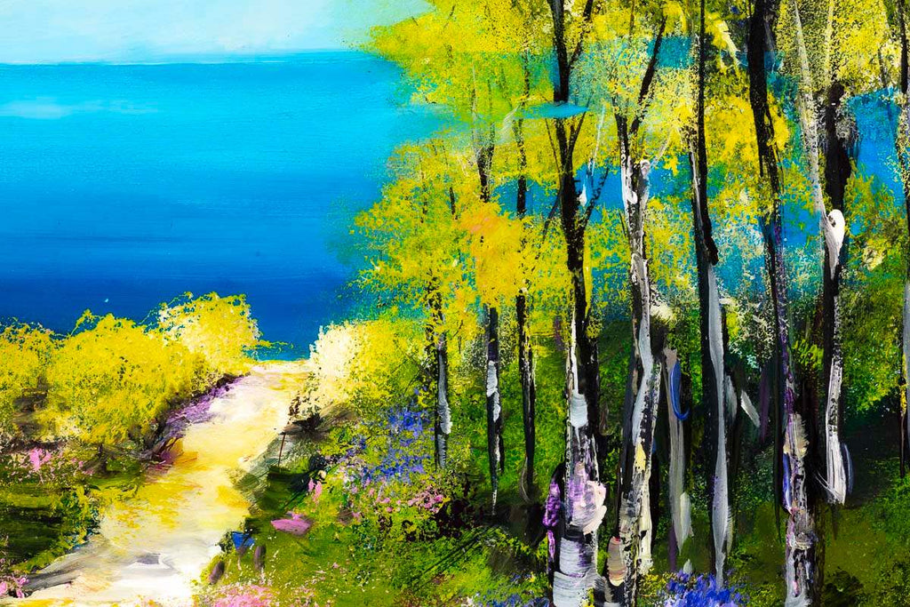 A Moment Like This II - Original - SOLD by artist Rozanne Bell - Wyecliffe Galleries