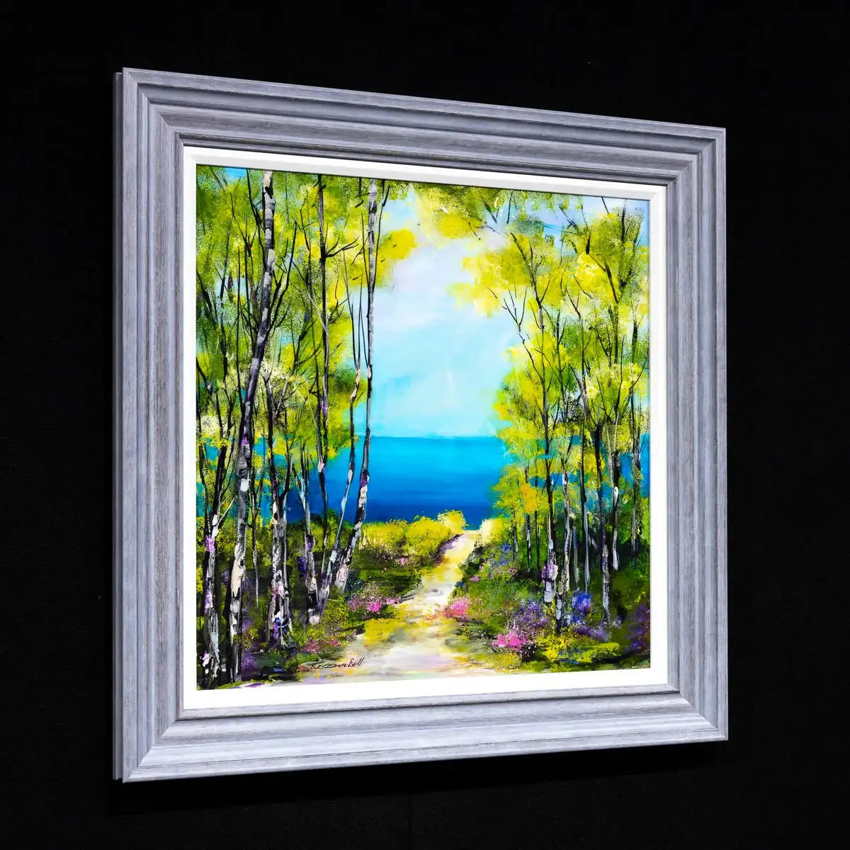 A Moment Like This II - Original - SOLD by artist Rozanne Bell - Wyecliffe Galleries