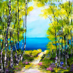 A Moment Like This II - Original - SOLD by artist Rozanne Bell - Wyecliffe Galleries