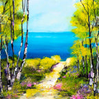 A Moment Like This II - Original - SOLD by artist Rozanne Bell - Wyecliffe Galleries