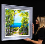 A Moment Like This II - Original - SOLD by artist Rozanne Bell - Wyecliffe Galleries