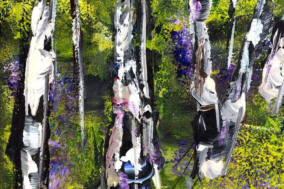 A Moment Like This - Original - SOLD by artist Rozanne Bell - Wyecliffe Galleries