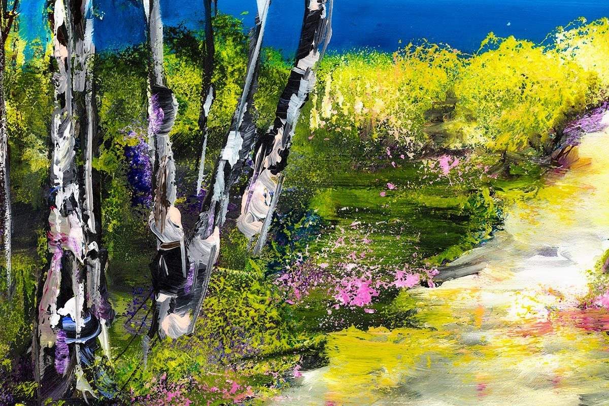 A Moment Like This - Original - SOLD by artist Rozanne Bell - Wyecliffe Galleries