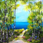 A Moment Like This - Original - SOLD by artist Rozanne Bell - Wyecliffe Galleries