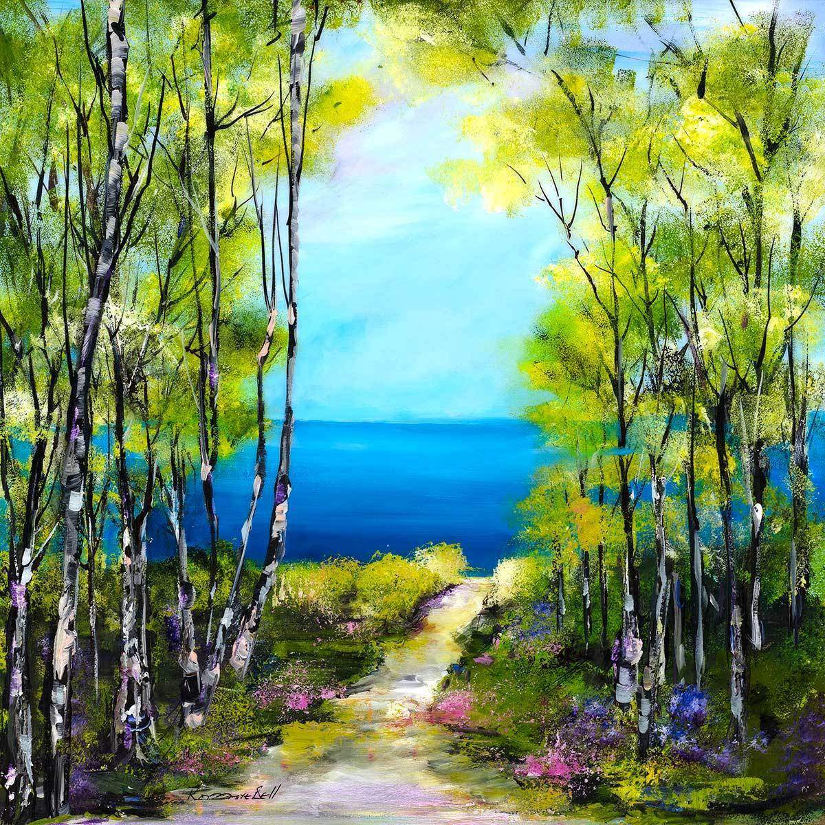 A Moment Like This - Original - SOLD by artist Rozanne Bell - Wyecliffe Galleries