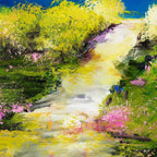 A Moment Like This - Original - SOLD by artist Rozanne Bell - Wyecliffe Galleries