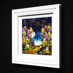 A Moonlit Path - Original - SOLD by artist Rozanne Bell - Wyecliffe Galleries