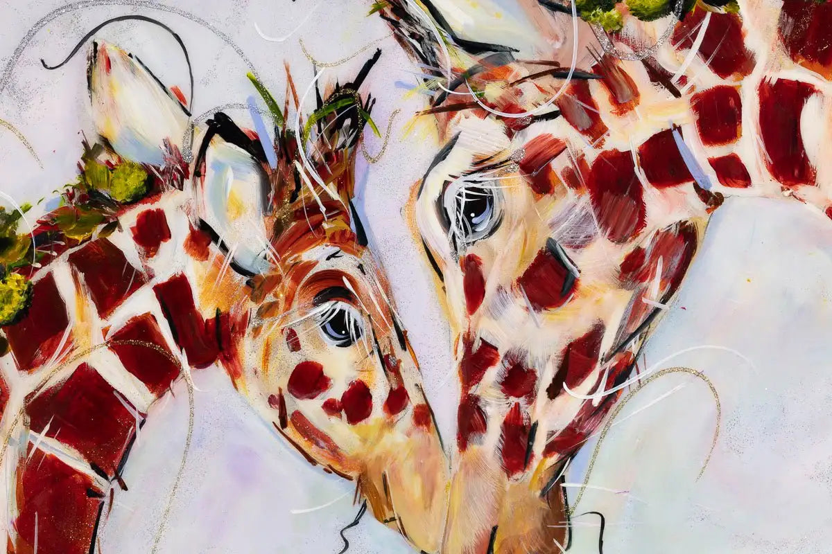 A Mother's Bond - Original - SOLD by artist Rozanne Bell - Wyecliffe Galleries