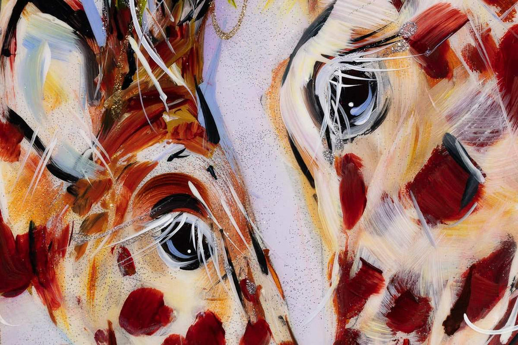 A Mother's Bond - Original - SOLD by artist Rozanne Bell - Wyecliffe Galleries