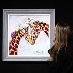 A Mother's Bond - Original - SOLD by artist Rozanne Bell - Wyecliffe Galleries