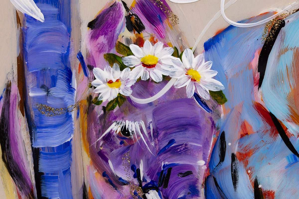 A Mother's Life - Original - SOLD by artist Rozanne Bell - Wyecliffe Galleries