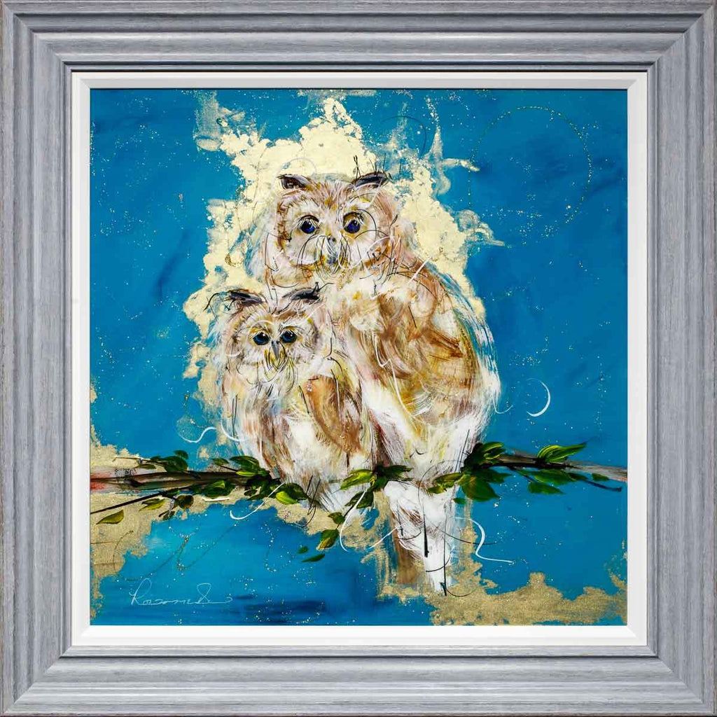 A Mother's Love - Original - SOLD by artist Rozanne Bell - Wyecliffe Galleries