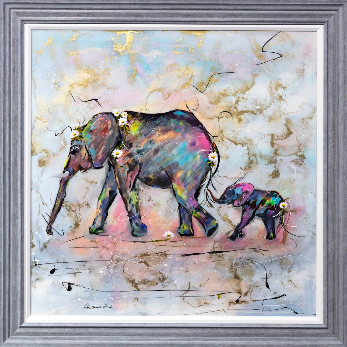 A Mothers Love is Forever - Original Rozanne Bell Original