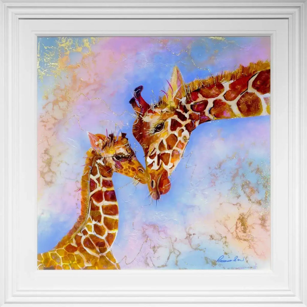 A Mothers Touch - SOLD by artist Rozanne Bell - Wyecliffe Galleries