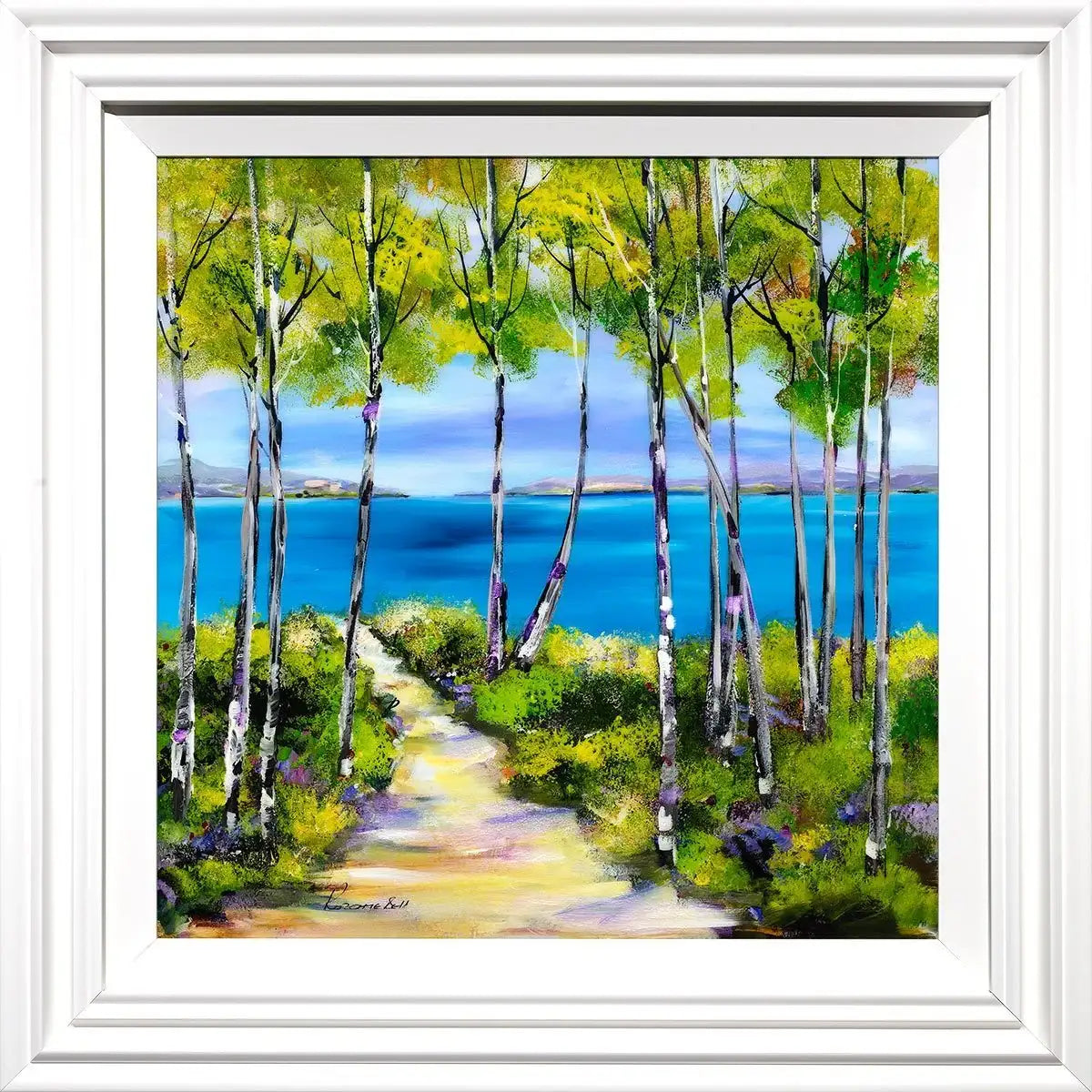 A New Day - Original - SOLD by artist Rozanne Bell - Wyecliffe Galleries