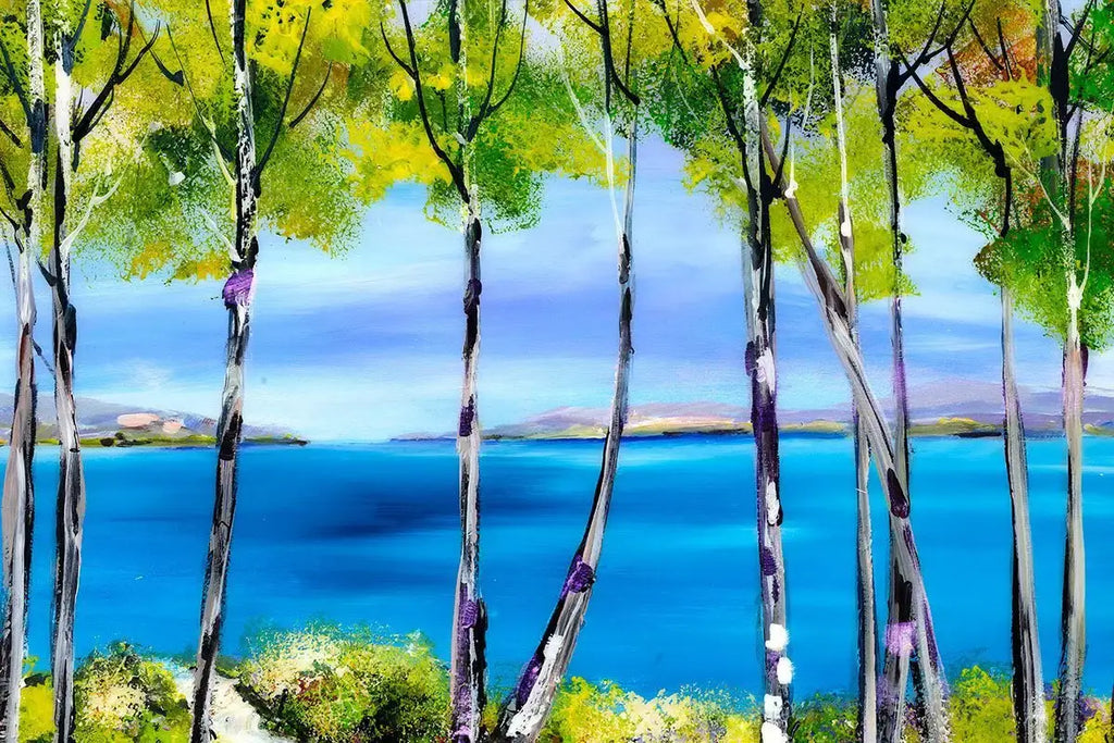 A New Day - Original - SOLD by artist Rozanne Bell - Wyecliffe Galleries