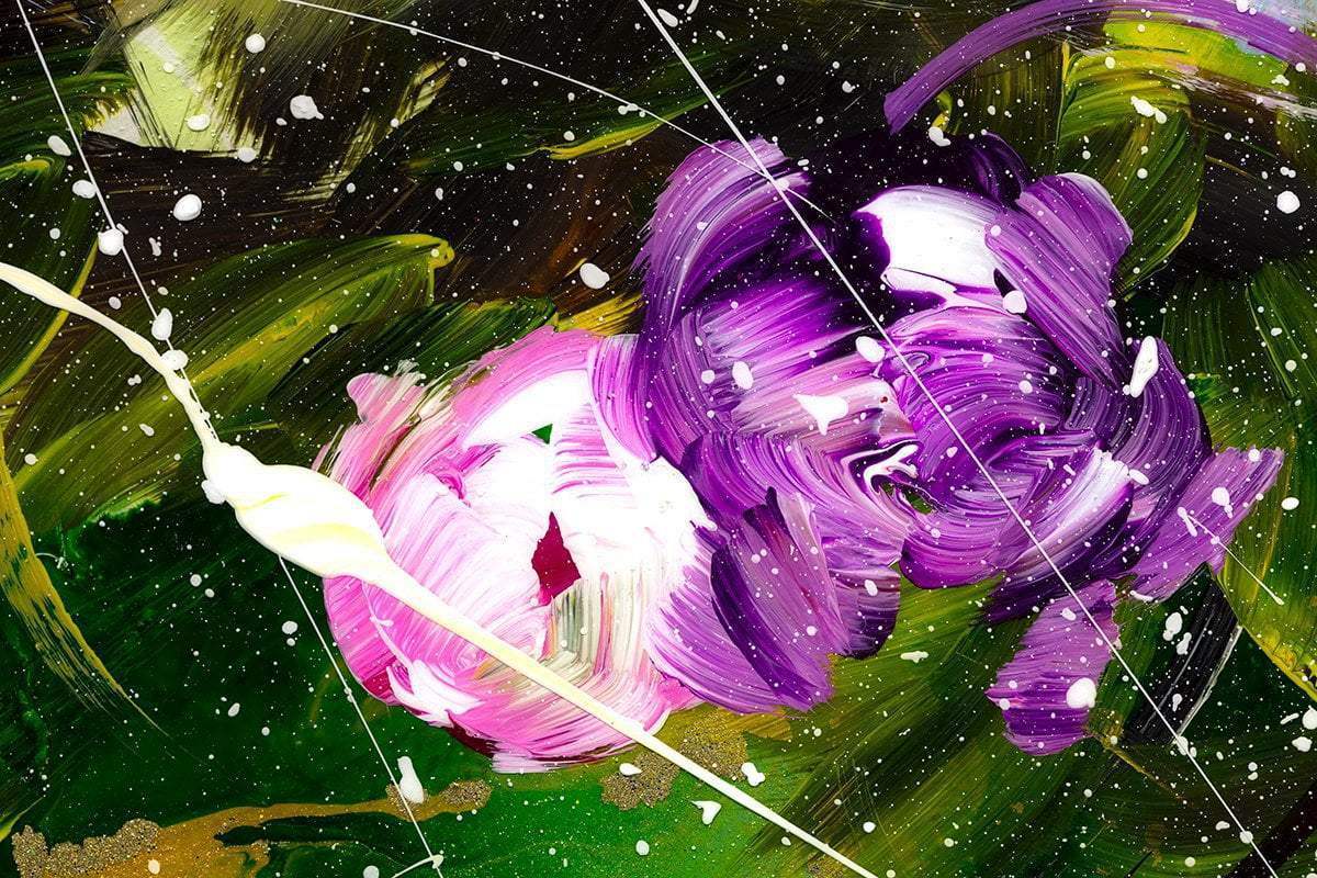 A Parliament - Original - SOLD by artist Rozanne Bell - Wyecliffe Galleries