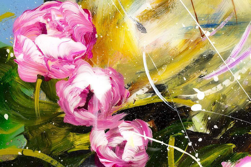 A Parliament - Original - SOLD by artist Rozanne Bell - Wyecliffe Galleries