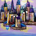 A Peaceful Place - Original - SOLD by artist Rozanne Bell - Wyecliffe Galleries