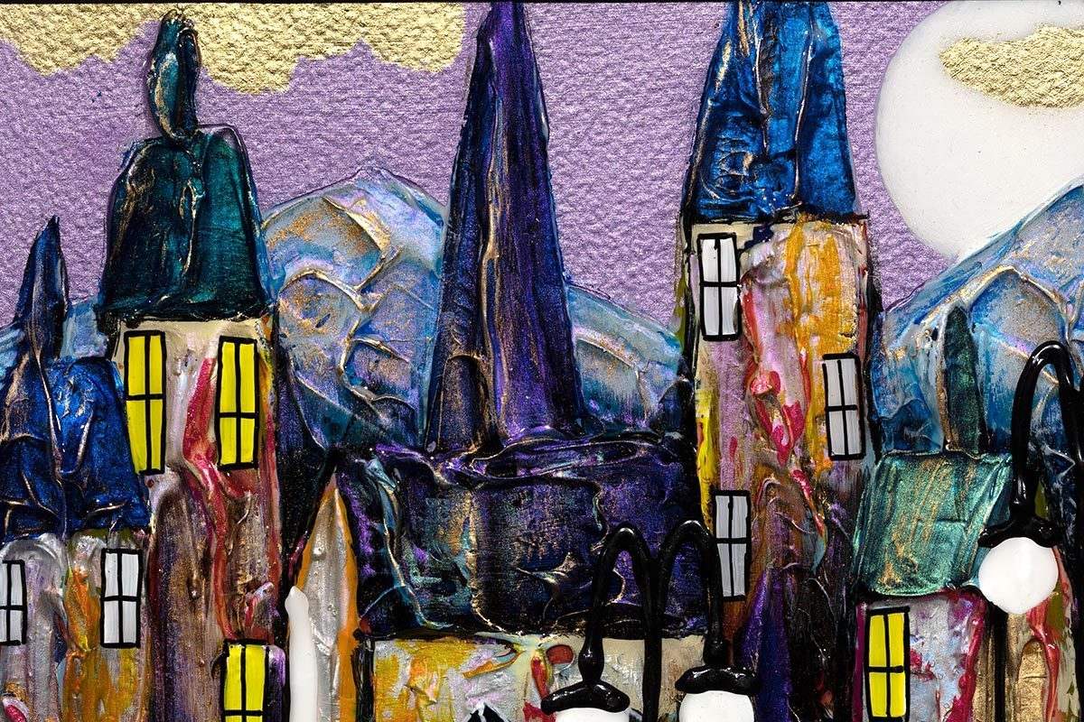 A Peaceful Place - Original - SOLD by artist Rozanne Bell - Wyecliffe Galleries