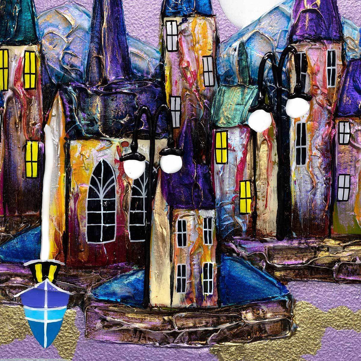 A Peaceful Place - Original - SOLD by artist Rozanne Bell - Wyecliffe Galleries