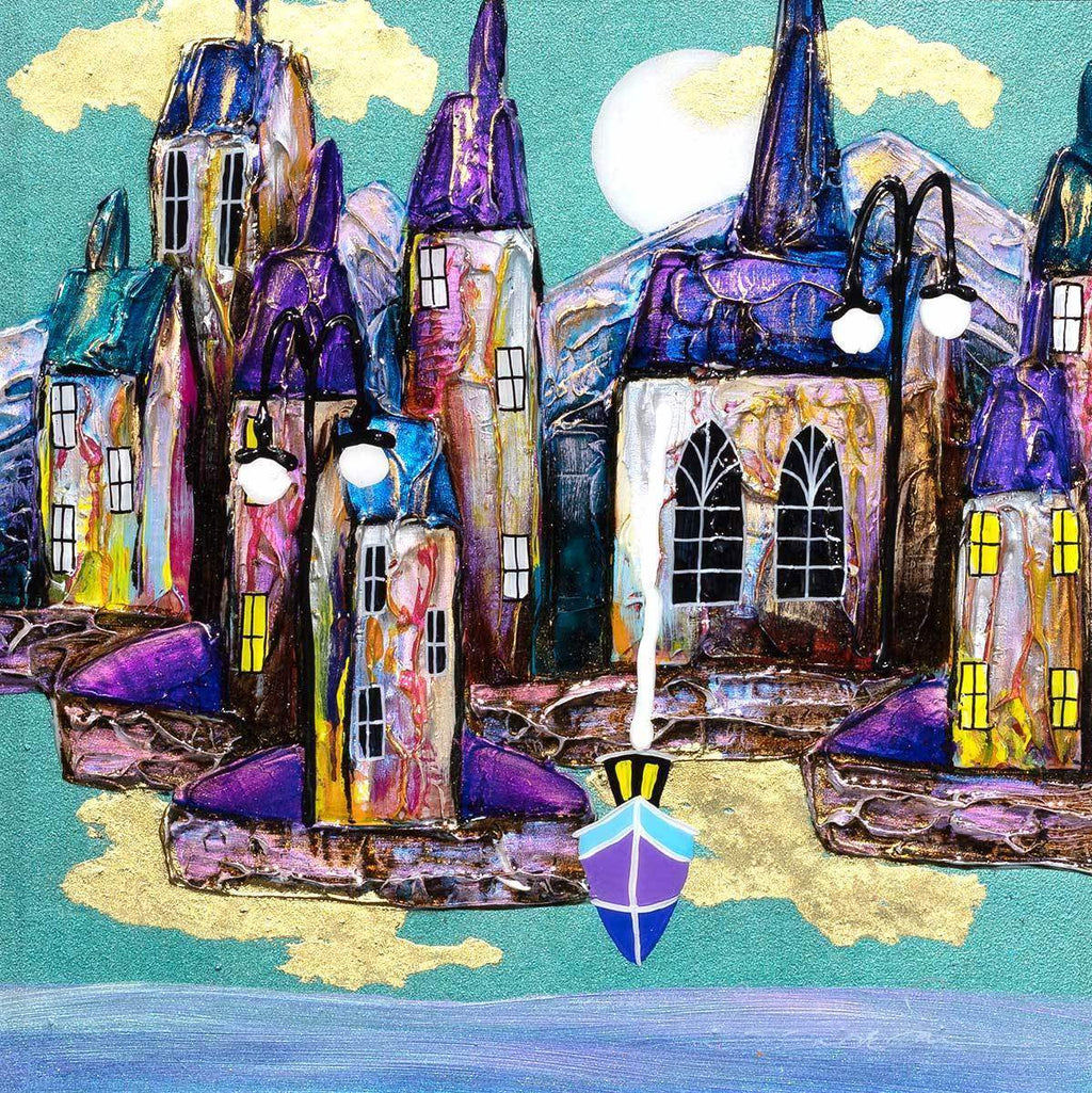 A Pleasant Place - Original - SOLD by artist Rozanne Bell - Wyecliffe Galleries