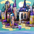 A Pleasant Place - Original - SOLD by artist Rozanne Bell - Wyecliffe Galleries