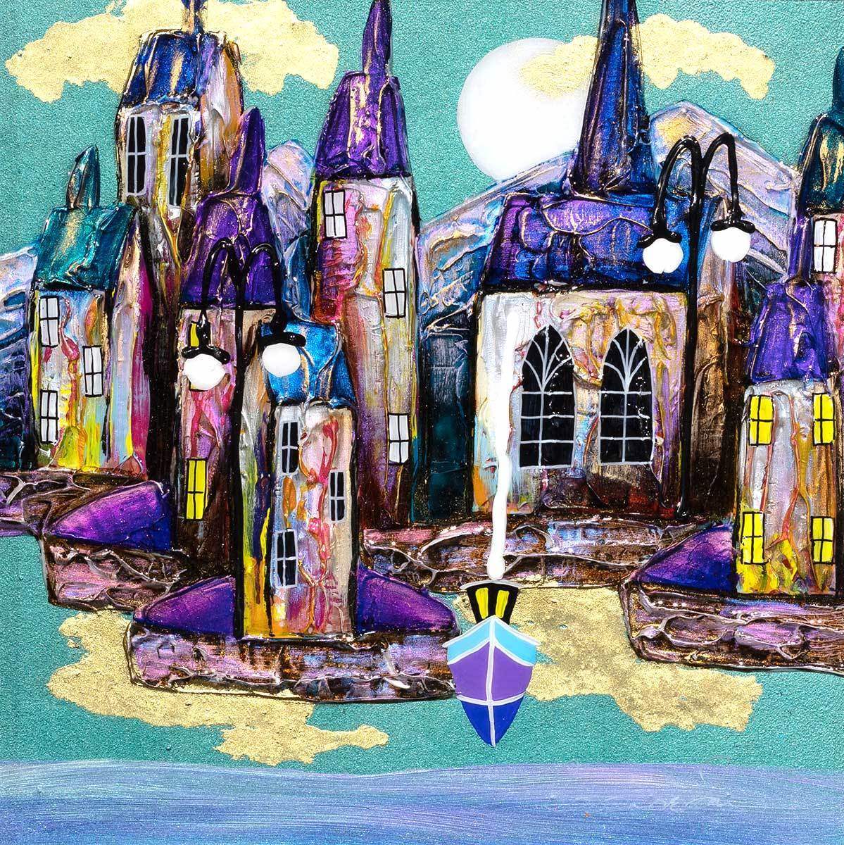 A Pleasant Place - Original - SOLD by artist Rozanne Bell - Wyecliffe Galleries