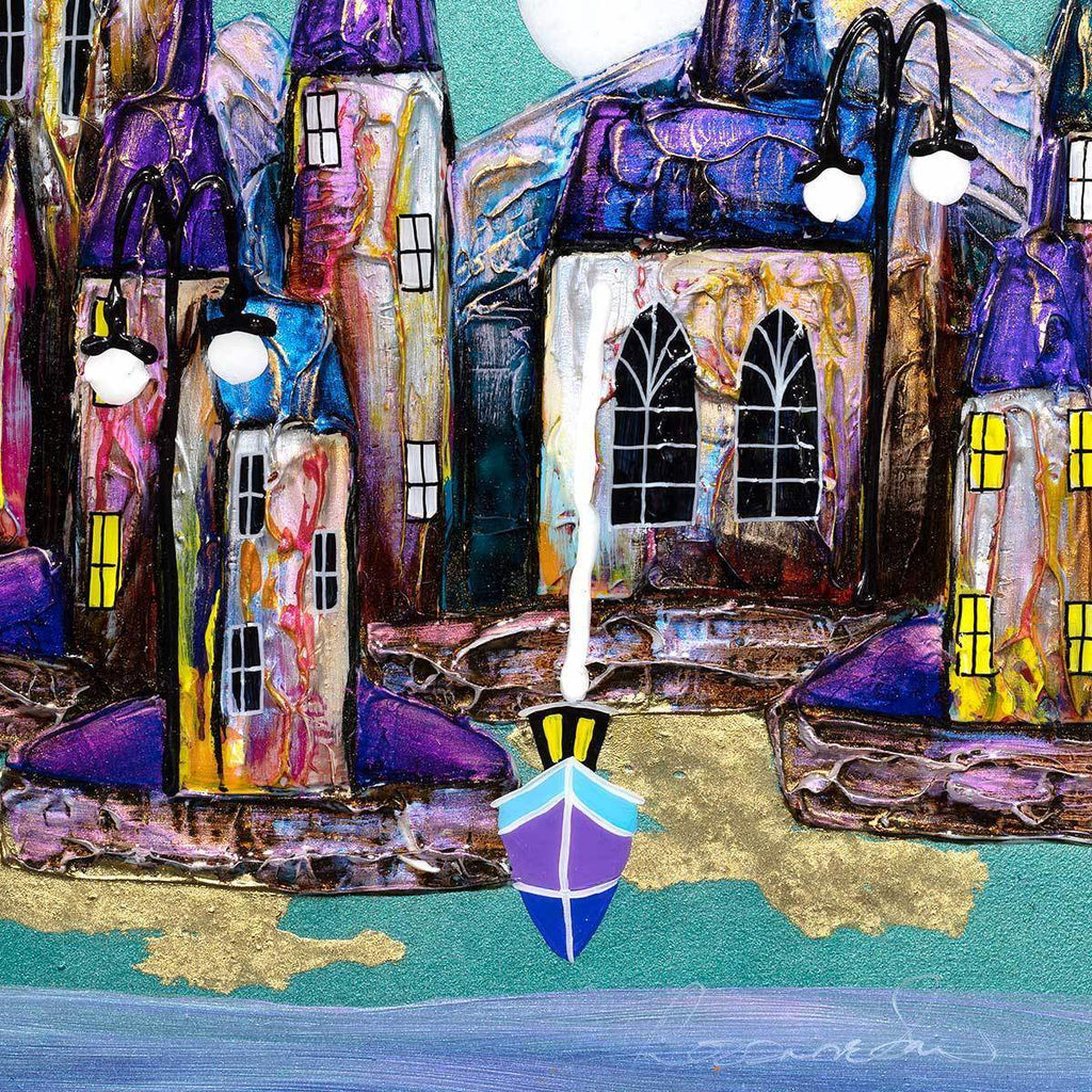 A Pleasant Place - Original - SOLD by artist Rozanne Bell - Wyecliffe Galleries