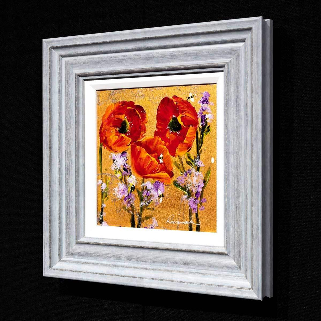 A Poppy For Everyone - Original - SOLD by artist Rozanne Bell - Wyecliffe Galleries