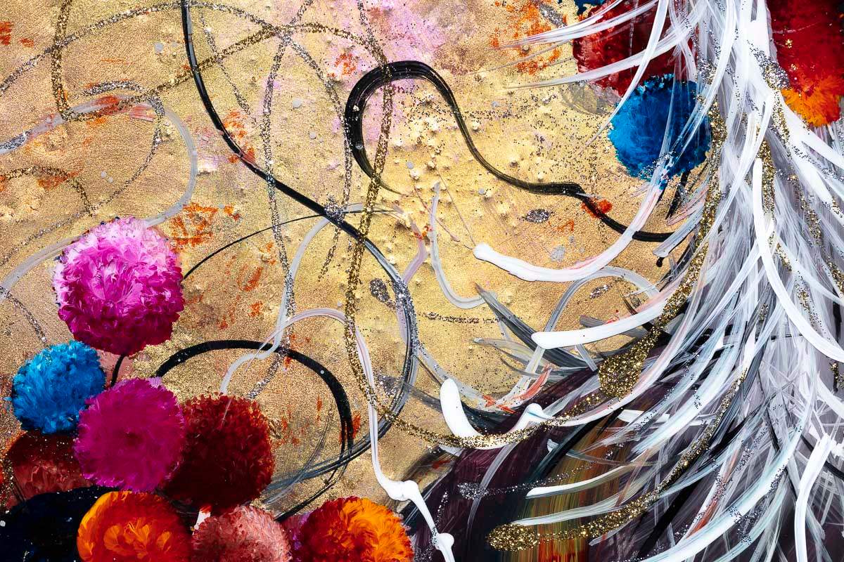 A Pretty Pair - Original - SOLD by artist Rozanne Bell - Wyecliffe Galleries