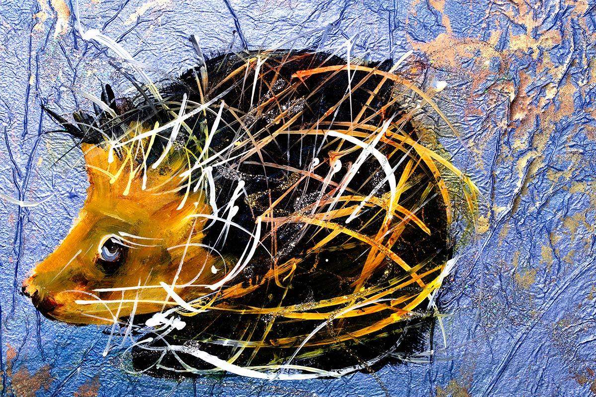 A Prickle - Original - SOLD by artist Rozanne Bell - Wyecliffe Galleries