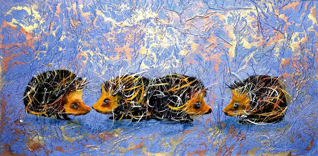 A Prickle - Original - SOLD by artist Rozanne Bell - Wyecliffe Galleries