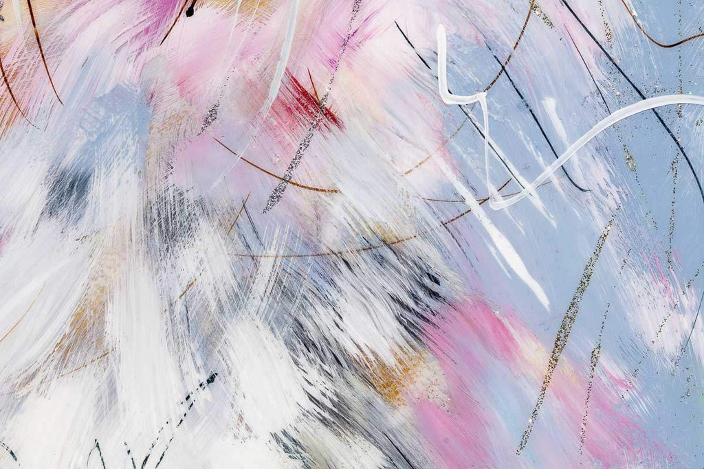 A Purrfect Pair - Original - SOLD by artist Rozanne Bell - Wyecliffe Galleries