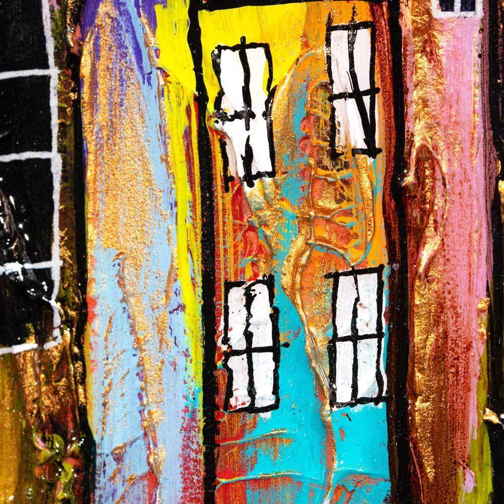 A Quiet Night I - Original - SOLD by artist Rozanne Bell - Wyecliffe Galleries