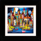 A Quiet Night I - Original - SOLD by artist Rozanne Bell - Wyecliffe Galleries