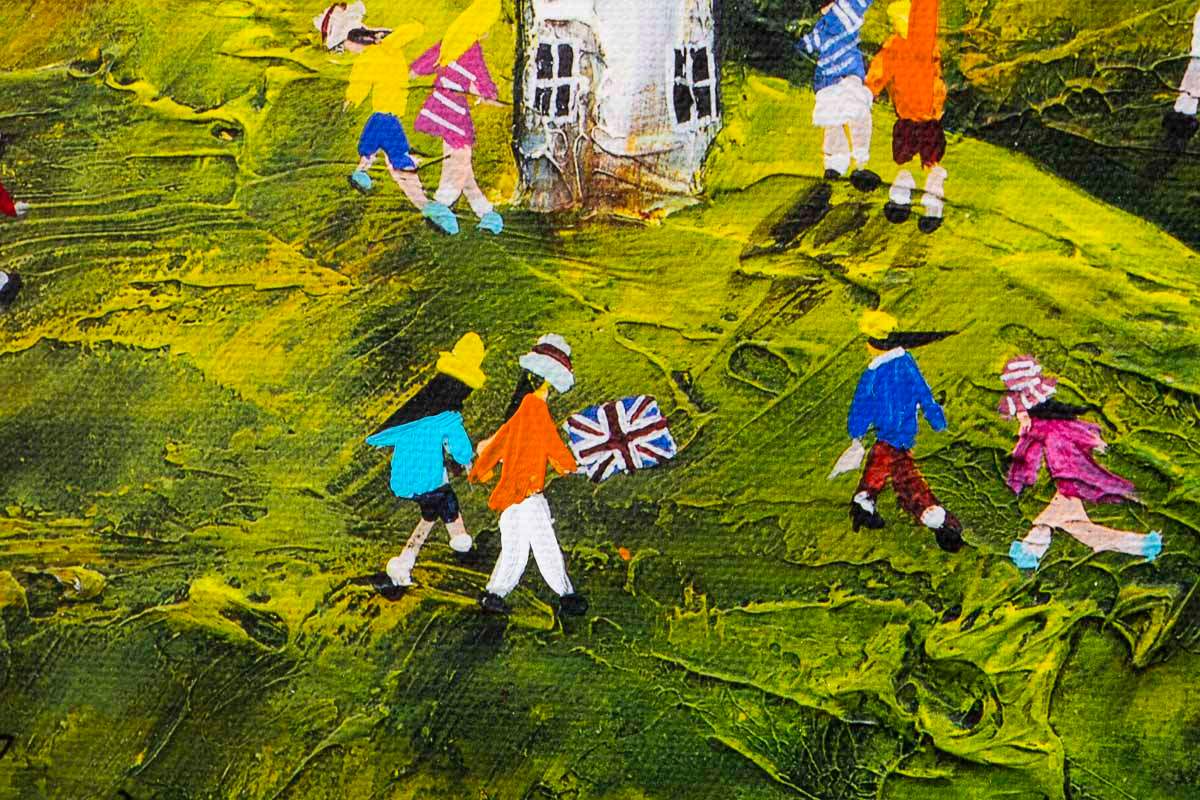 A Royal Regatta - Boutique Edition - SOLD by artist Rozanne Bell - Wyecliffe Galleries