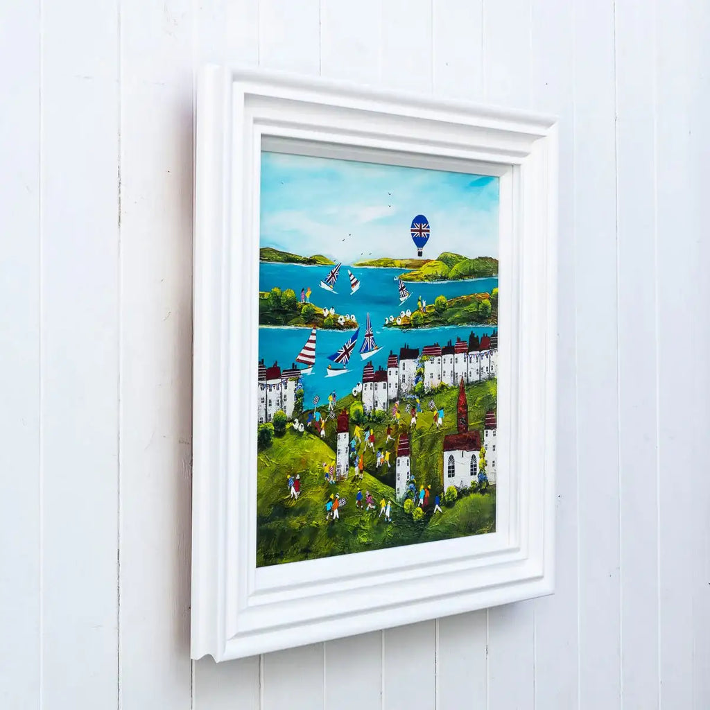 A Royal Regatta - Boutique Edition - SOLD by artist Rozanne Bell - Wyecliffe Galleries