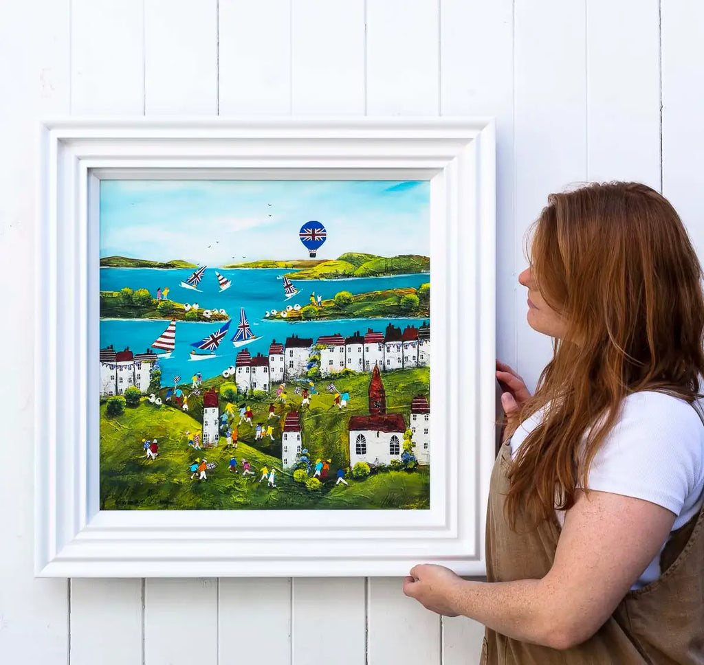 A Royal Regatta - Boutique Edition - SOLD by artist Rozanne Bell - Wyecliffe Galleries