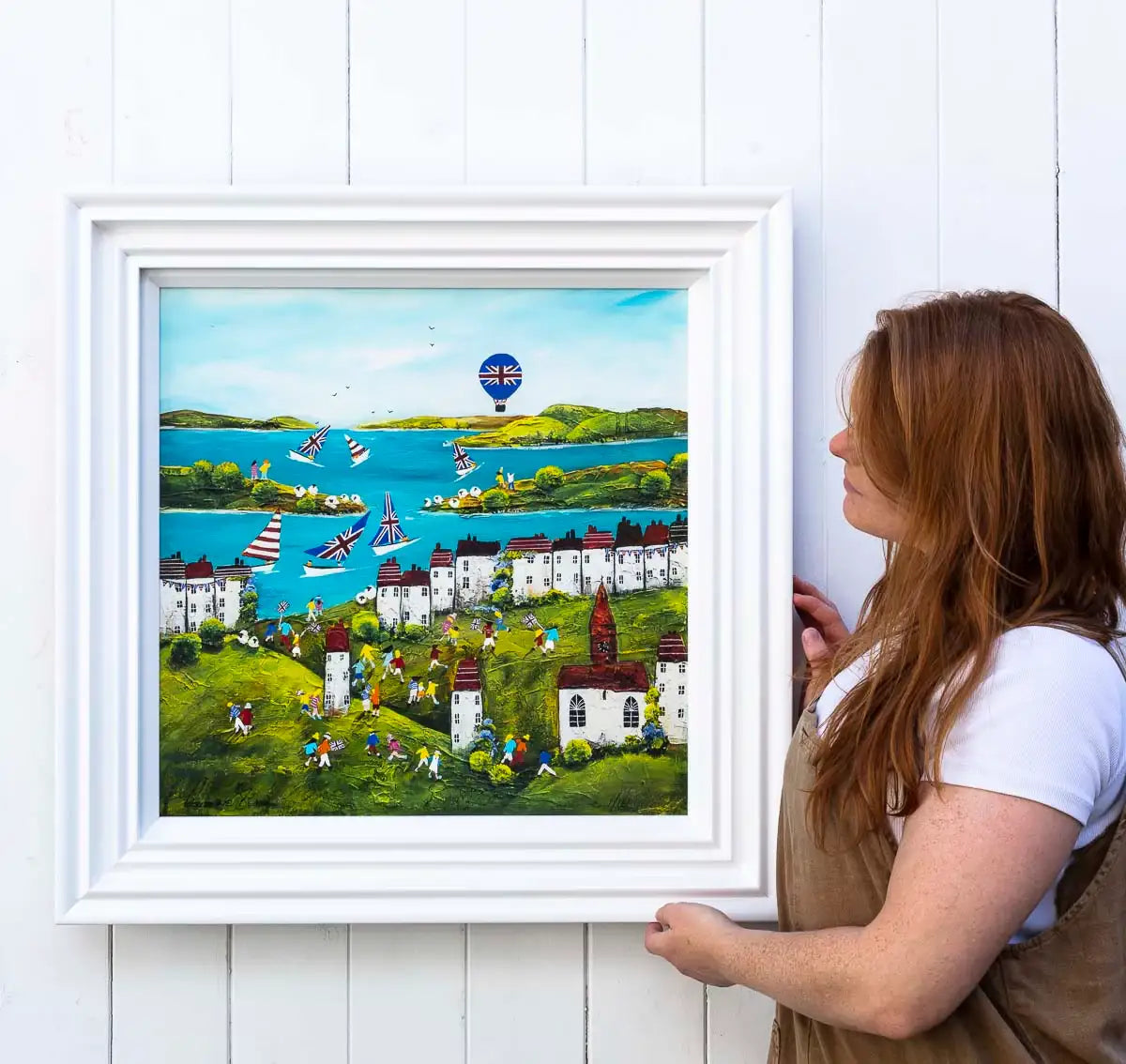 A Royal Regatta - Boutique Edition - SOLD by artist Rozanne Bell - Wyecliffe Galleries